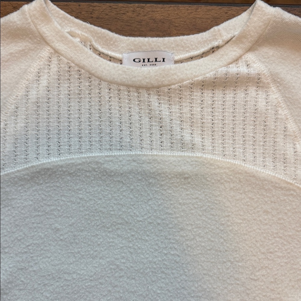 Gilli Ivory Knit Sweater - Picture 3 of 6